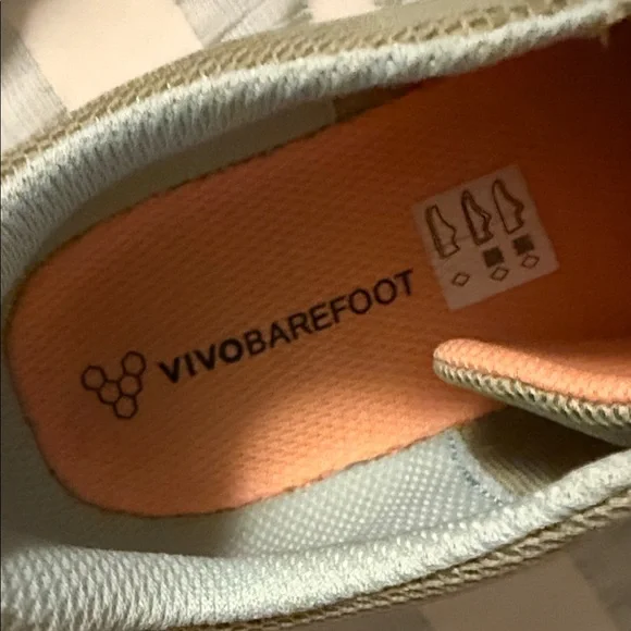 Vivobarefoot Primus Lite Barefoot Sneakers Green Orange Women 6 Youth 5 - Picture 2 of 6